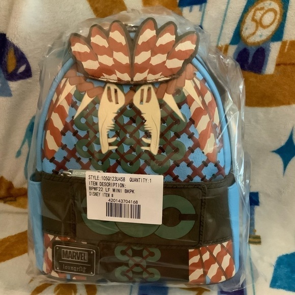 Black Panther: Wakanda Forever Mini Backpack by Loungefly main image 10